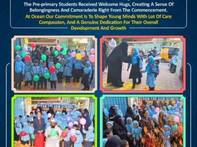 Grand Welcome On 1st Day to School – 2023