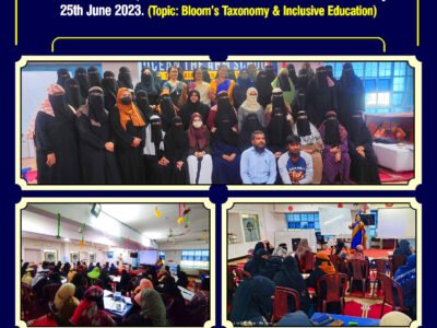 TEACHER DEVELOPMENT WORKSHOP – 2023